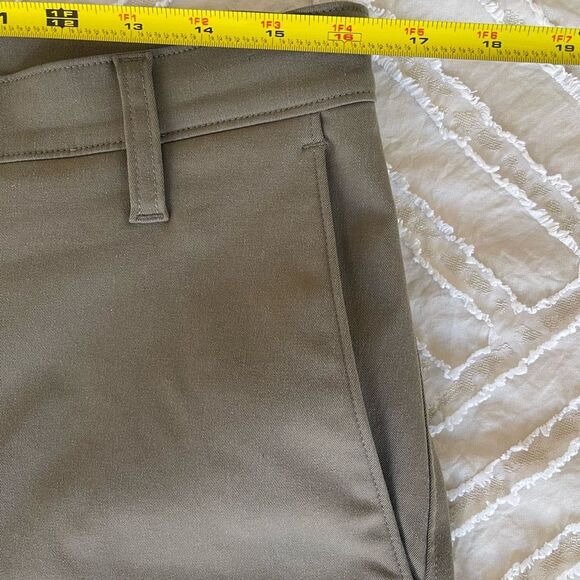 Huckberry Proof Tan Flat Front Shorts Casual Style - Picture 4 of 5